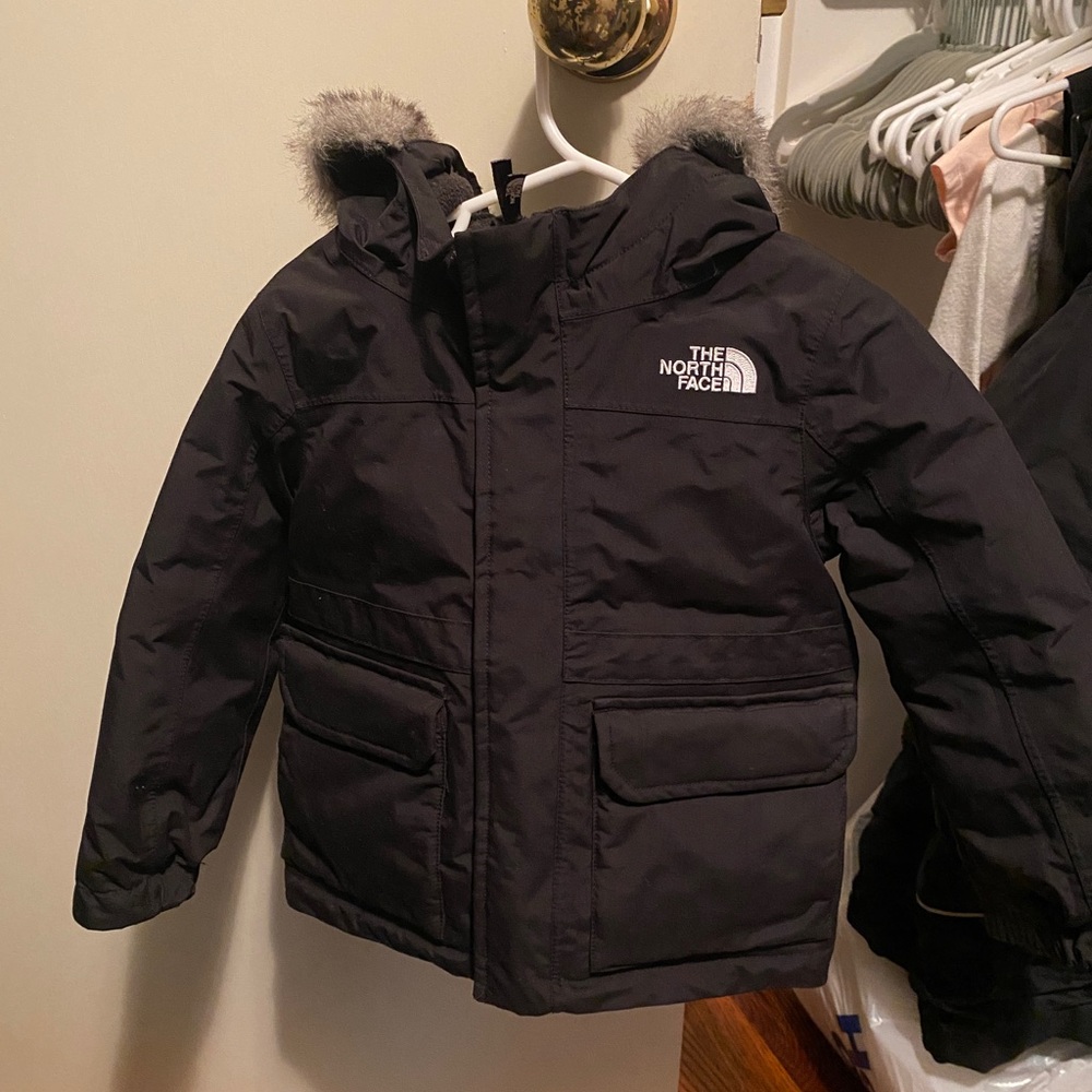 The North Face Black Parka size 2